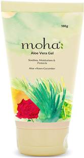 Moha AloeVera Gel enriched With Rose and Cucumber 100gm