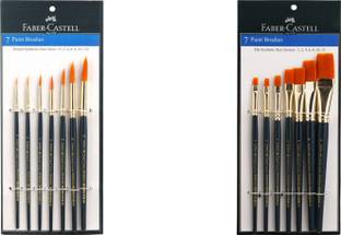 FABER-CASTELL 7 Round and 7 Flat