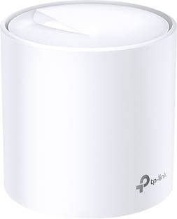 TP-Link Deco X20 Mesh Router 2.4 GHz, 5 GHz 1800 Mbps Wifi Speed Dual Band Internal Antenna Ethernet (Cable Broadband)