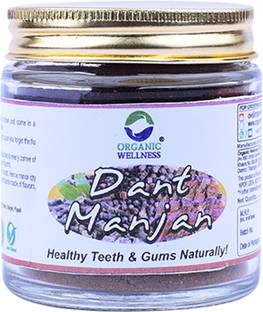 ORGANIC WELLNESS Dant Manjan For Healthy Teeths and gums