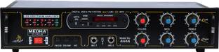 MEDHA D.J. PLUS M.NO.-4444 High Quality Transistor 4Channel Stereo Power Amplifier with Big LED Spectrum Analyser /Bluetooth/Recording/MIC Input/USB/SD Card Slot/FM Radio/AUX Input/Remote Control & Built-in Equalizer with Bass, Treble & Balance Control 350 W AV Power Amplifier