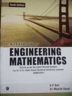 A Textbook of Engineering Mathematics (GBTU) Sem-I