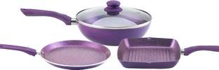 WONDERCHEF Orchid Premium Plus Set Non-Stick Coated Cookware Set