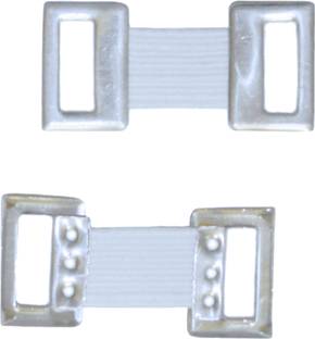 YUVI CREATIONS CREPE BANDAGE CLIPS (WHITE 16 PIC'S) Crepe Bandage
