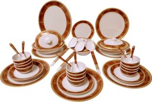 Serve N Style Pack of 40 Melamin Dinner Set