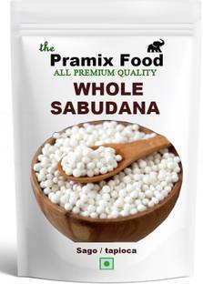 Pramix Whole Sabudana/Sago/Tapioca [ Fasting Food ] 400 gm Sago