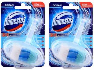 Domestos Power Block Ocean 40g Pack Of 2 Ocean Rim Block