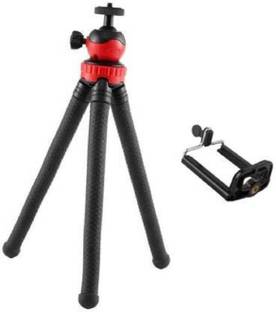 Meraki Wonder Camera Flexible Tripod, Cell Phone Tripod 12 Inch Gorilla Tripod Lightweight Bendable Tripod with Heavy Duty Smartphone Stand, Compatible for Action Camera etc. (With Holder) Tripod