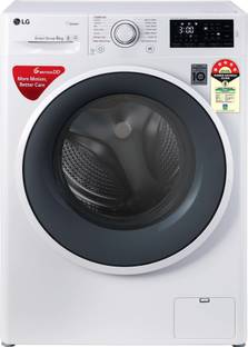 LG 6 kg with Inverter Fully Automatic Front Load Washing Machine with In-built Heater White