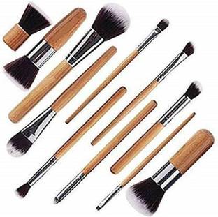 LARA KOSSLER Makeup Kit Makeup Professional Brushes(11Pcs/Set) WOOD