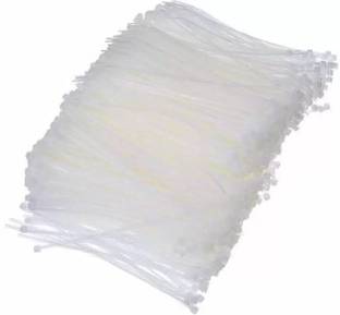 M S control Nylon Cable Tie Self Locking Zip Ties Strong Cable Tie-Wrap, Wire Ties, Pack of 1000 Pcs (White) Nylon Standard Cable Tie (White Pack of 1000) Nylon Standard Cable Tie