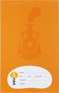 NAVNEET Youva Soft Bound Long Book Brown Cover 21x29.7 cm A4 Notebook Single Line 172 Pages