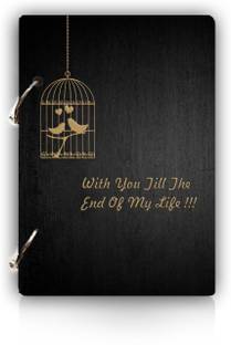 Flipkart SmartBuy Handmade paper wooden diary A5 Diary UNRULED 160 Pages