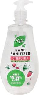 Nyle Strawberry Hand Sanitizer Pump Dispenser