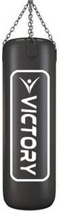 VICTORY Unfilled Heavy Punching Bag (3 Feet) Synthetic Leather Hanging Bag