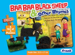 Frank Baa Baa Black Sheep & Other Rhymes Puzzle