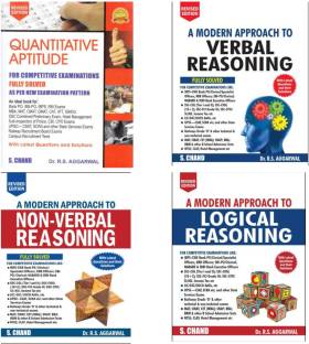 Modern Approach To Non Verbal Reasoning A Modern Approach To Verbal Reasoning A Modern Approach To Logical Reasoning Quantitative Aptitude For Competitive Examinations - Quantitative Aptitude R.S Agrawal, S.Chand, ( BUY FROM TRUEMAN BOOKS AND GET FREE INDIA GK )
