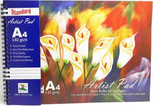 STANDARD Artist Pad/Sketch Pad A4 (Extra Bulky Paper / Natural Shade Sketch Pad