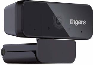 FINGERS 1080 HI-RES WEBCAM 1080 HD  Webcam with Built-In Microphone with Night Vision USB Connectivity