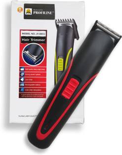 Profiline JYSS-8802-RED PROFESSIONAL HAIR TRIMMER FOR MENS Trimmer 45 min  Runtime 1 Length Settings