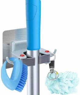 MAHAKAL ENTERPRISE Grey Plastic Broom Holder