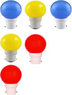 ambert 0.5 W Basic Round B22 LED Bulb