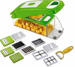 deeplax Multi Purpose 12 in 1 Vegetable And Fruit Cutter Greter Slicer Dicer For Kitchen Use Vegetable & Fruit Chopper