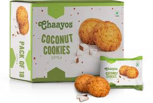 Chaayos Chai Time Snack Premium Coconut Cookies Cookies Biscuit