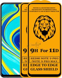 Xester Edge To Edge Tempered Glass for Redmi Note 9 Pro Max