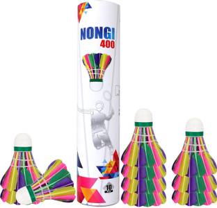 Nongi 400 Colored Feather Shuttle  - Multicolor