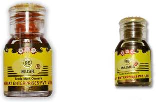 NEMAT MAJMUA 96 & MUSK 96 COMBO ATTAR Herbal Attar