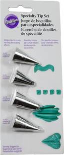 WILTON Ruffles Tip Set Nozzle Kitchen Tool Set