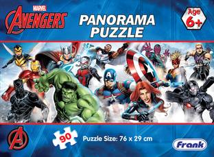 Frank Marvel Avengers Panorama Puzzle