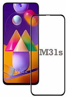 NewSelect Edge To Edge Tempered Glass for Samsung Galaxy M31s