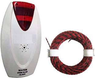 iWin Water Tank Overflow Alarm Sound High Quality + 15 mtr Wire Wired Sensor Security System