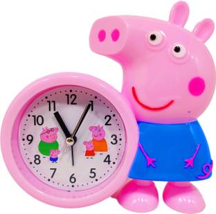 Johnnie Boy Analog Pink Clock