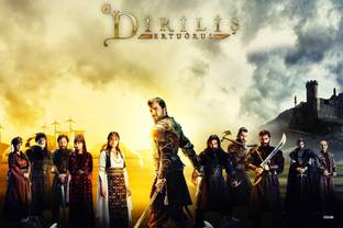 ertugrul ghazi drama serial Main poster Paper Print