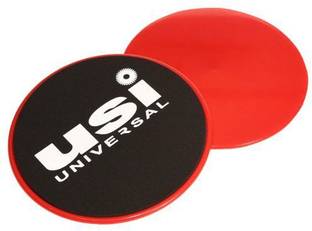 usi Exercise Soft Padded Non Slip Slider (1 pair) Ab Exerciser