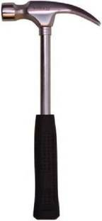 BestLook High Quality Durable Construction Metalworking Household Rubber Handle Straight Best Claw Hammer Repair Hand Woodworking Tool 10.5 inch Curved Claw Hammer MAHADEV-0021 Dry-wall Hammer