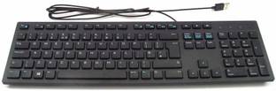 DELL KB212B Wired USB Laptop-size Multi-device Keyboard Compatible with Desktop, Laptop, Mac