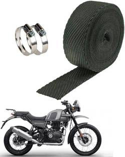 PrtSc Heat Shield bLk _Royal Enfield HimalayanPrtSc Bike Exhaust Heat Shield