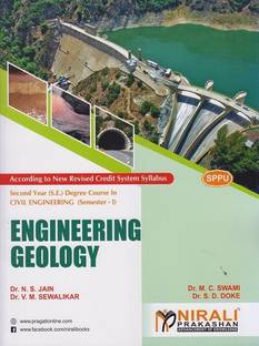 ENGINEERING GEOLOGY - For Second Year (SY) B.Tech / B.E Degree in Civil Engineering - Semester 3 - As per SPPU (Pune University) 2020 CBCS Pattern