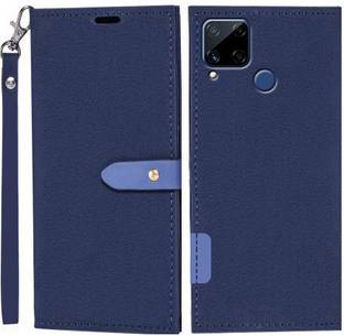 Wynhard Flip Cover for Realme C15, Realme C15 Qualcomm Edition