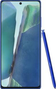 Currently unavailable Add to Compare SAMSUNG Galaxy Note 20 (Mystic Blue, 256 GB) 4.2107 Ratings & 8 Reviews 8 GB RAM | 256 GB ROM 17.02 cm (6.7 inch) Full HD+ Display 64MP + 12MP + 12MP | 10MP Front Camera 4300 mAh Lithium-ion Battery Exynos Octa Core Processor 1 Year Warranty Provided by the Manufacturer from Date of Purchase ₹51,500 ₹86,000 40% off Free delivery Save extra with combo offers Bank Offer
