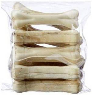 VJOY White Milk Digestible Chewable Bone Calcium Treat Milk Dog Chew (500 g, Pack of 1) Milk Dog Chew
