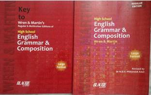 Wren And Martin English Grammar And Composition (Regular Edition) + Key To Wren And Martin English Grammar & Composition - COMBO PACK (Paperback, P C WREN, H MARTIN)
