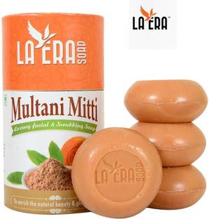 La Era Multani Mitti Luxury Facial & Scrubbing Soap