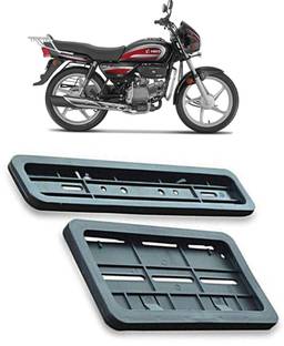 JCTEK Number Plate Frame Standard Size for Bikes Set of 2 (Front - Rear) Bike Number Plate