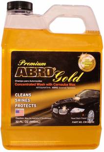 ABRO Concentrated Car Wash with Carnauba Wax Shampoo Cleans, Shines & Protects SUV / Car Cleaning Car Washing Liquid