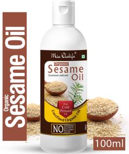 Mia Khalifa 100 % Pure and Natural Organic Sesame Oil for Skin and Hair 100 mL Hair Oil